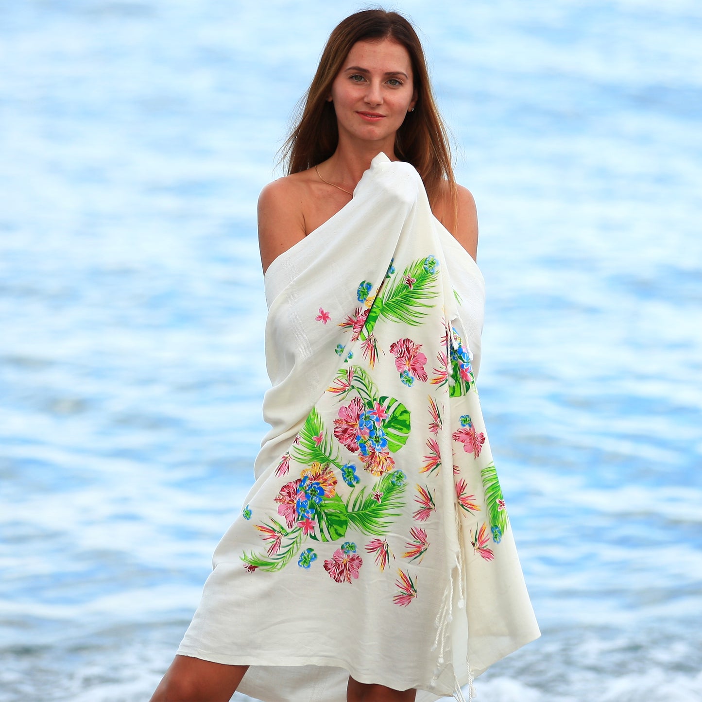 Calypso Turkish Cotton Peshtemal Beach Towel