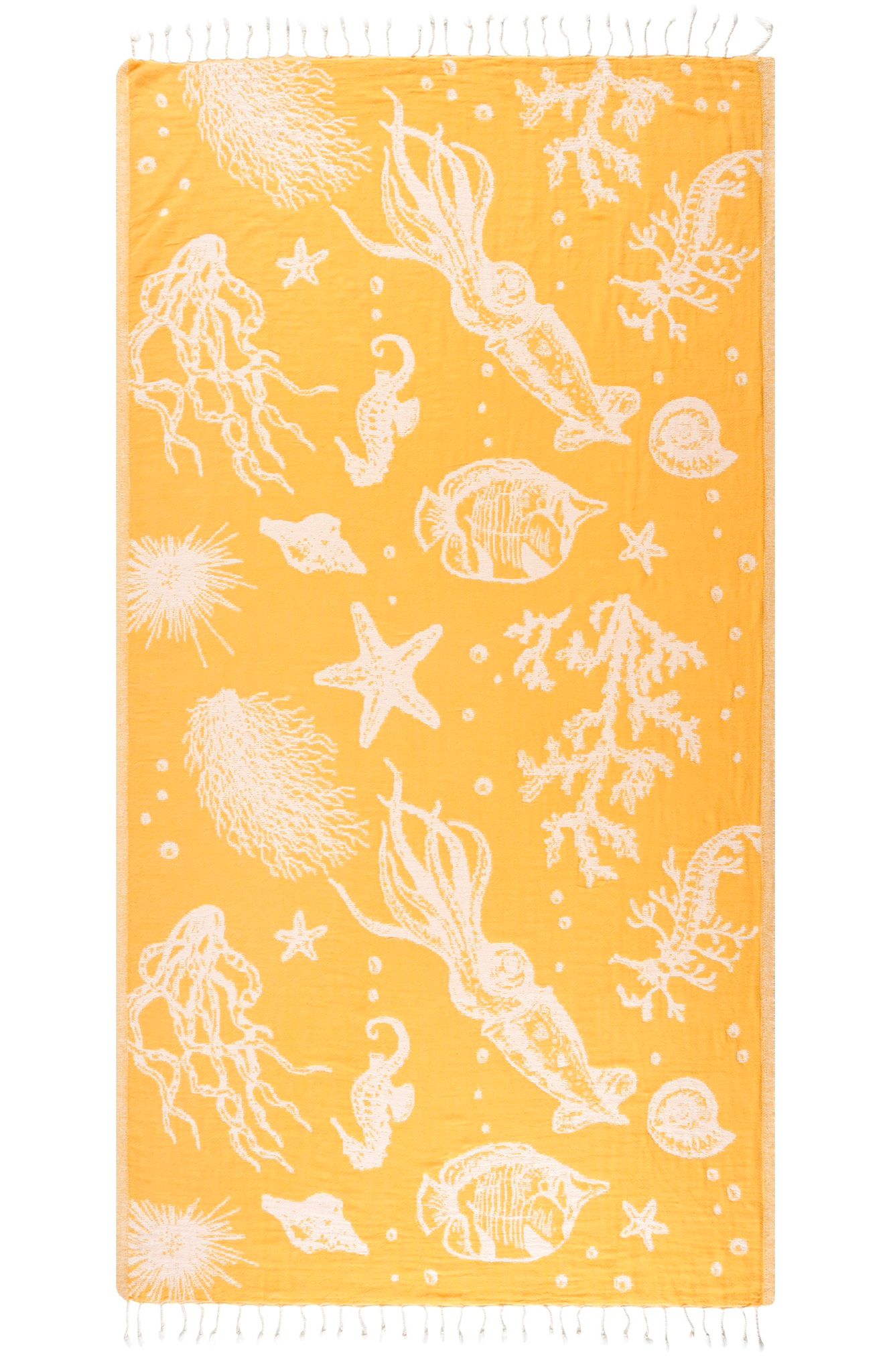 Ocean Turkish Cotton Peshtemal Beach Towel