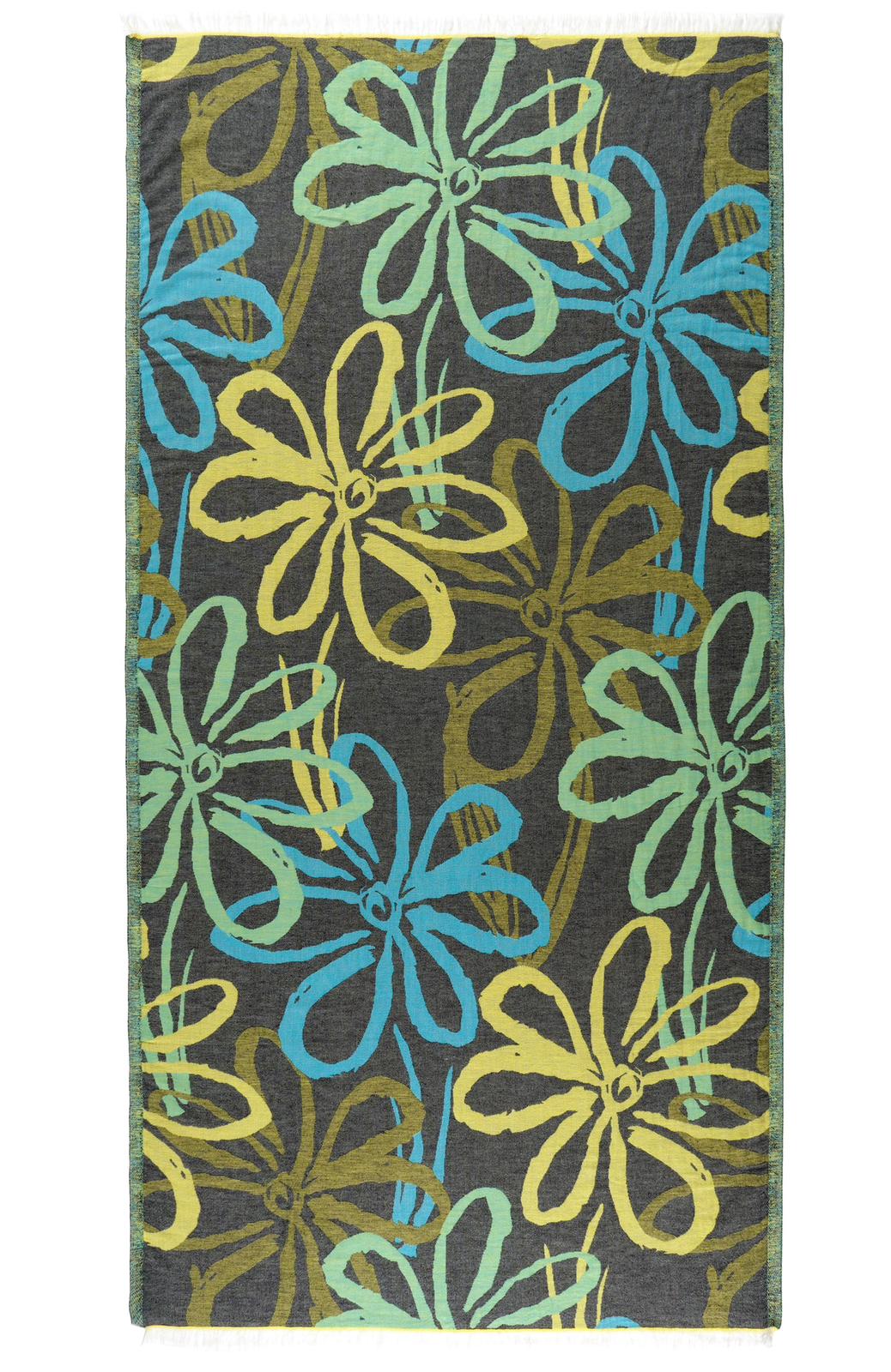 Salvia Turkish Cotton Peshtemal Beach Towel