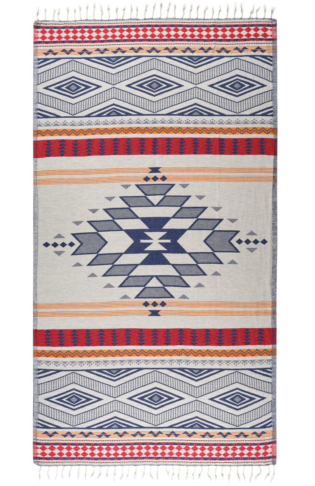 Suri Turkish Cotton Peshtemal Beach Towel