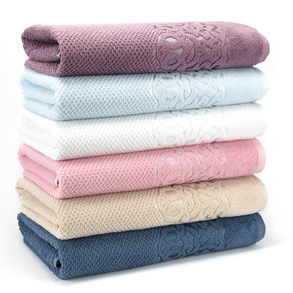 Galata Turkish Cotton Towel Set Of 3, 1 Bath Towel, 1 Hand Towel, 1 Washcloth