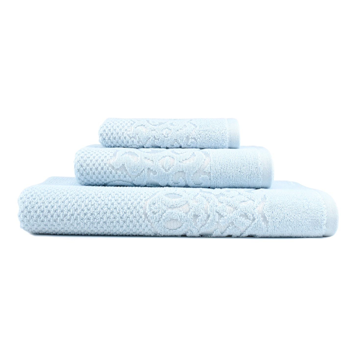 Galata Turkish Cotton Towel Set Of 3, 1 Bath Towel, 1 Hand Towel, 1 Washcloth