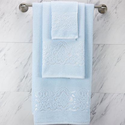 Galata Turkish Cotton Towel Set Of 3, 1 Bath Towel, 1 Hand Towel, 1 Washcloth