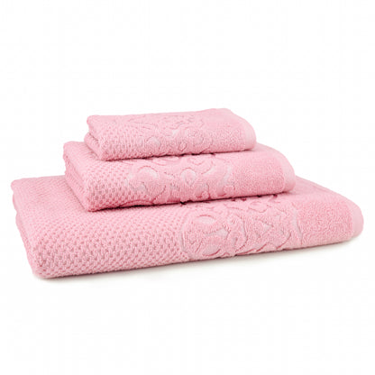 Galata Turkish Cotton Towel Set Of 3, 1 Bath Towel, 1 Hand Towel, 1 Washcloth