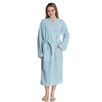 Kimono Turkish Cotton Unisex Bathrobe