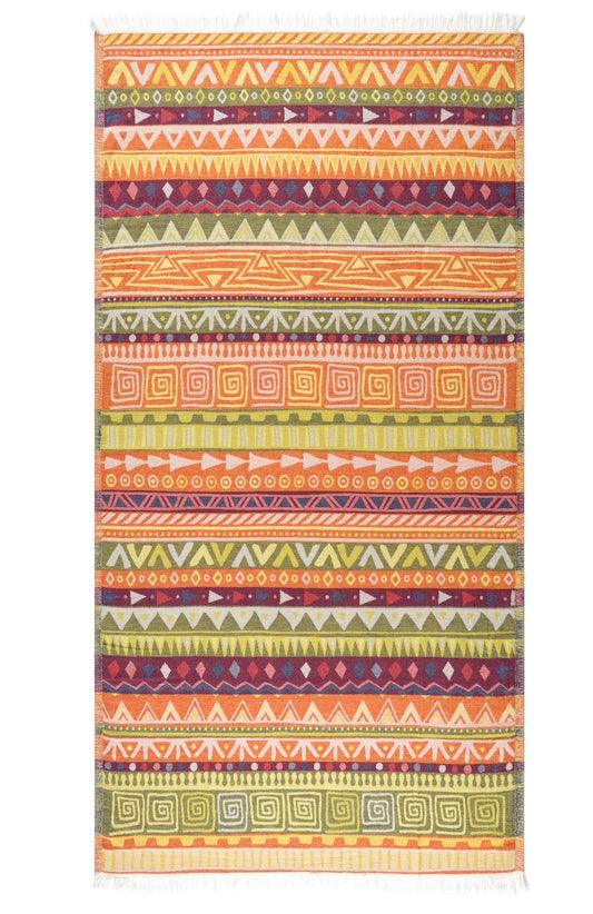 Neva Turkish Cotton Peshtemal Beach Towel