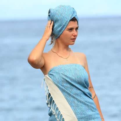 Severina Turkish Cotton Peshtemal Hand Towel