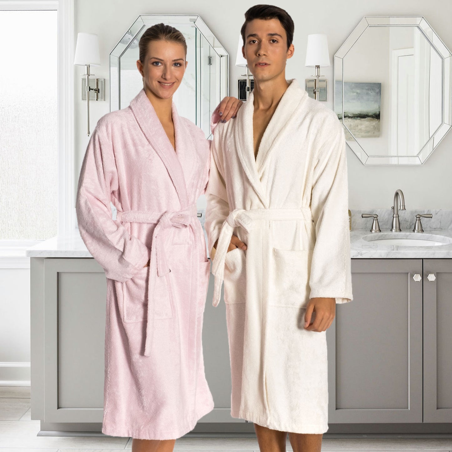 Sultan Unisex Bamboo Bathrobe