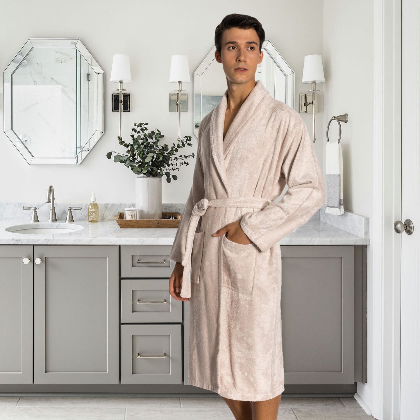 Sultan Unisex Bamboo Bathrobe