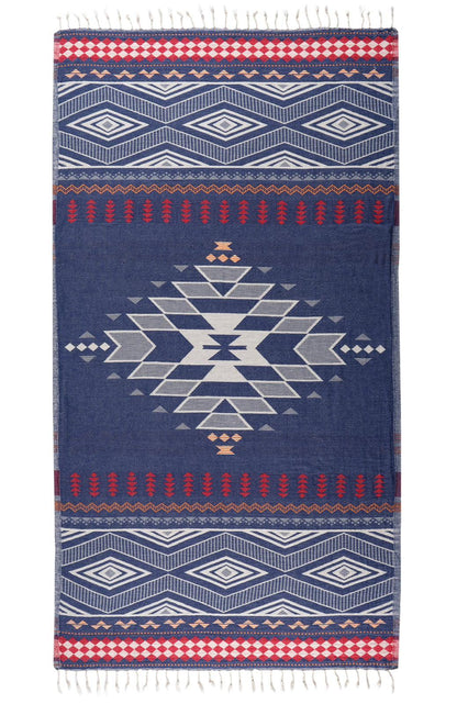 Suri Turkish Cotton Peshtemal Beach Towel
