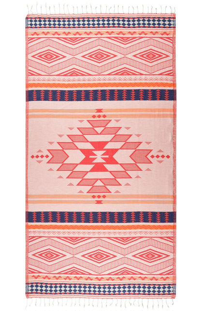 Suri Turkish Cotton Peshtemal Beach Towel