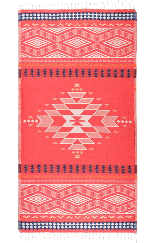 Suri Turkish Cotton Peshtemal Beach Towel